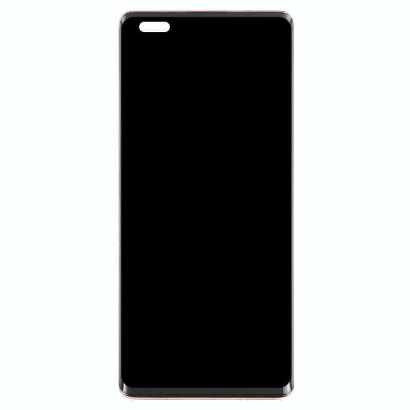 Original LCD Screen and Digitizer Full Assembly with Frame for Honor 50 Pro (Rose Red)