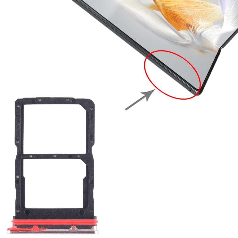 For Huawei Mate X3 SIM + SIM Card Tray (Gold)
