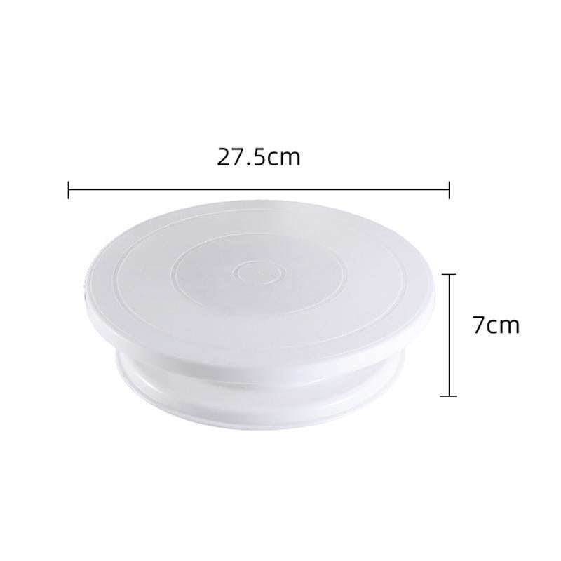 Home Piping Table Cake Turntable, Specification: Blue