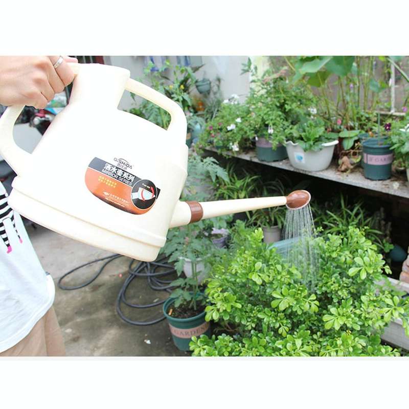 Watering Pot PP Landscape Gardening Supplies Watering Can Long Mouth Watering Irrigation Tools, C...