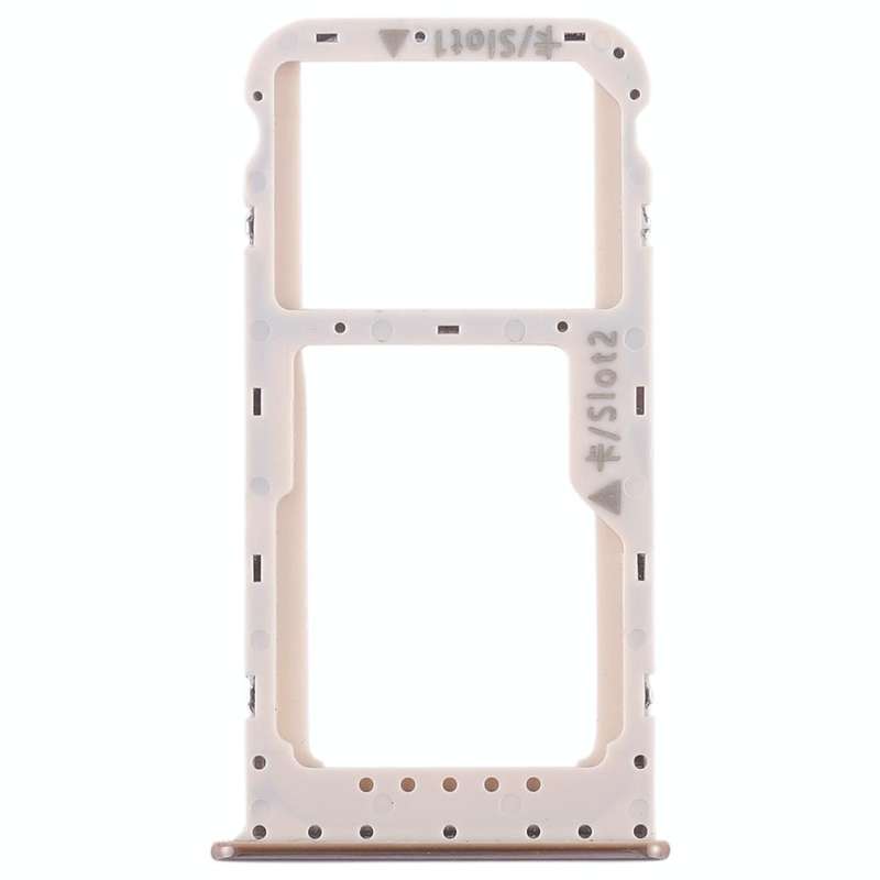 SIM Card Tray + SIM Card Tray / Micro SD Card Tray for Huawei Honor V9 Play (Gold)