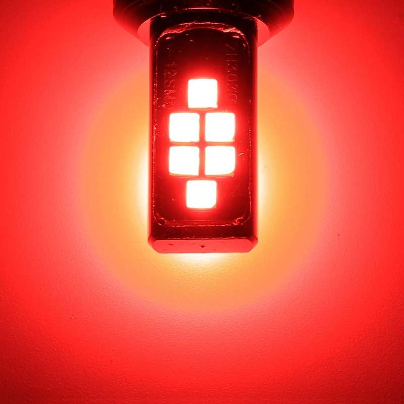 2 PCS 1157 DC9-16V / 3.5W Car Auto Brake Lights 12LEDs SMD-ZH3030 Lamps, with Constant Current(Re...