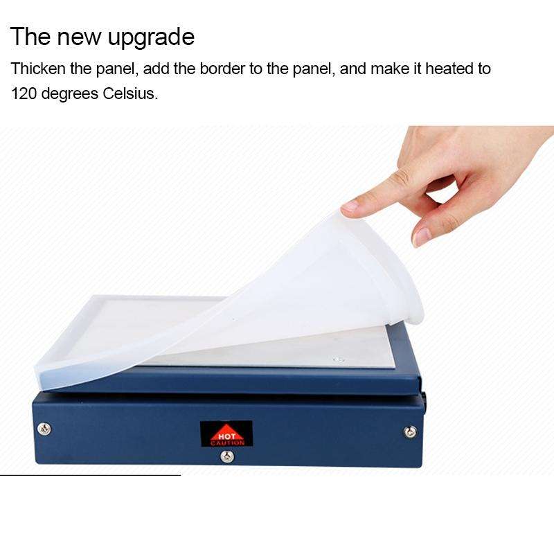 Kaisi K-816 Constant Temperature Heating Plate LCD Screen Open Separator Desoldering Station With...