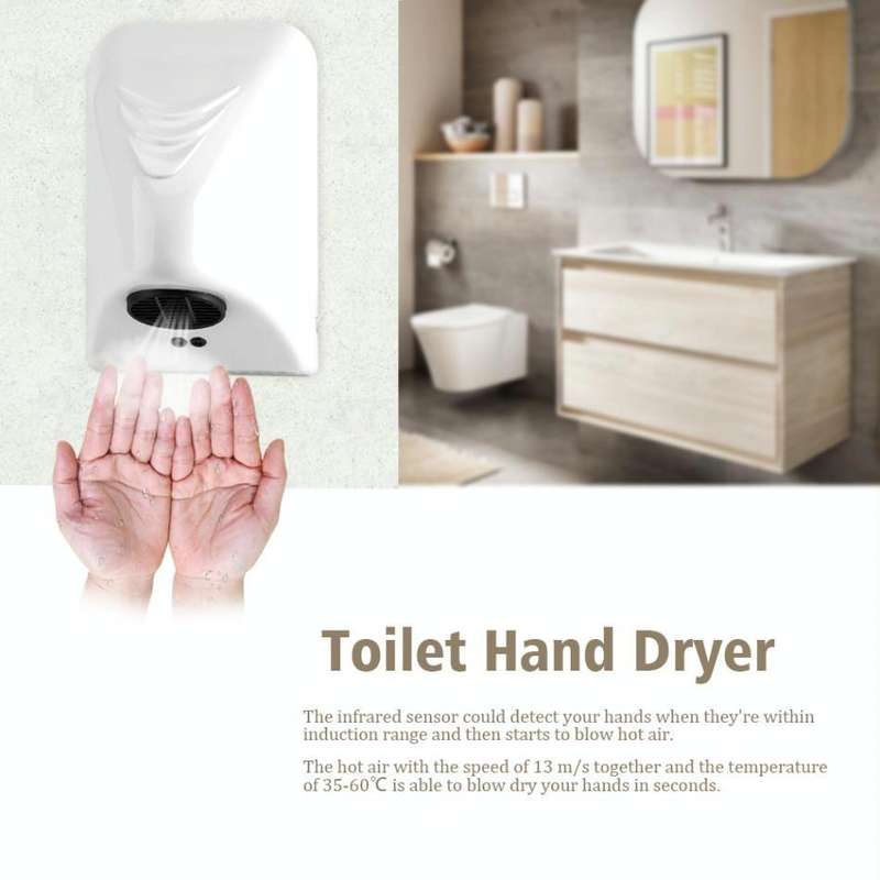 Household Hotel Bathroom Automatic Induction Hands Drying Device