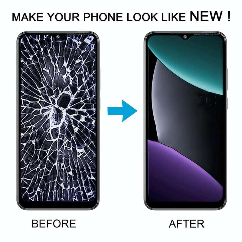 For Xiaomi Poco C51 OEM Material LCD Screen Digitizer Full Assembly with Frame