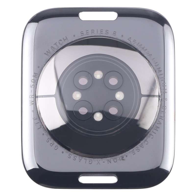 For Apple Watch Series 8 45mm LTE Glass Back Cover With Charging Module