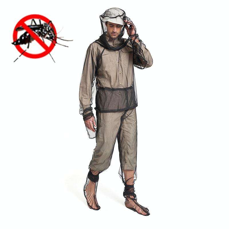 Camping Adventure Anti-Mosquito Suit Summer Fishing Breathable Mesh Clothes, Specification: Anti-...
