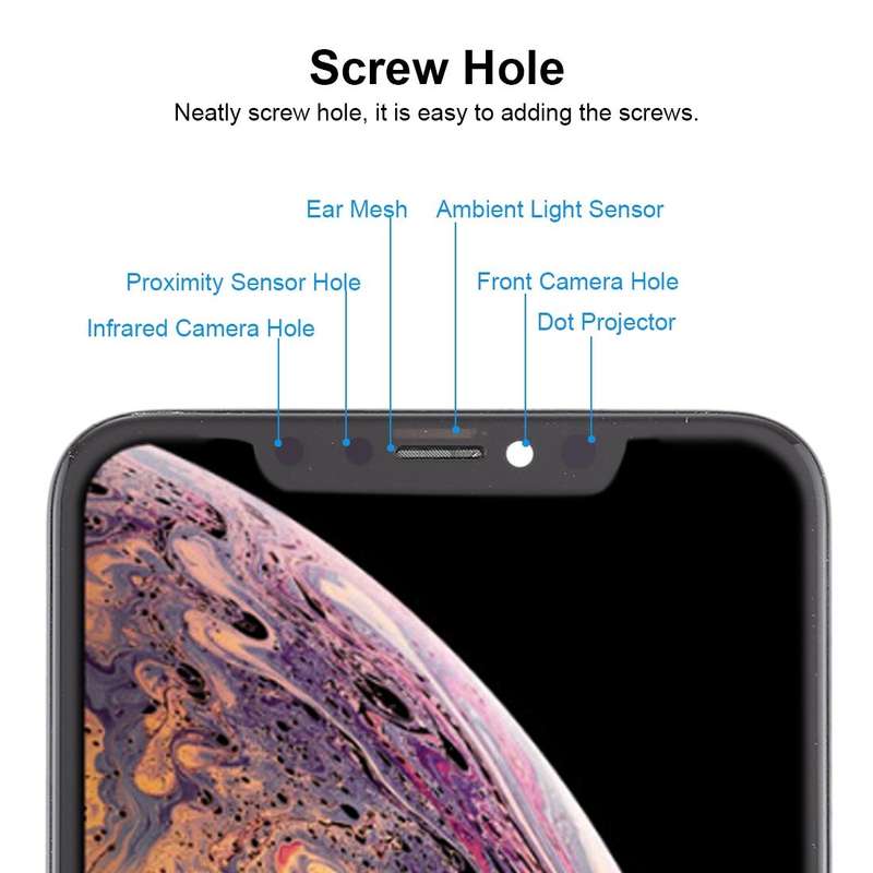 GX OLED LCD Screen for iPhone XS Max with Digitizer Full Assembly