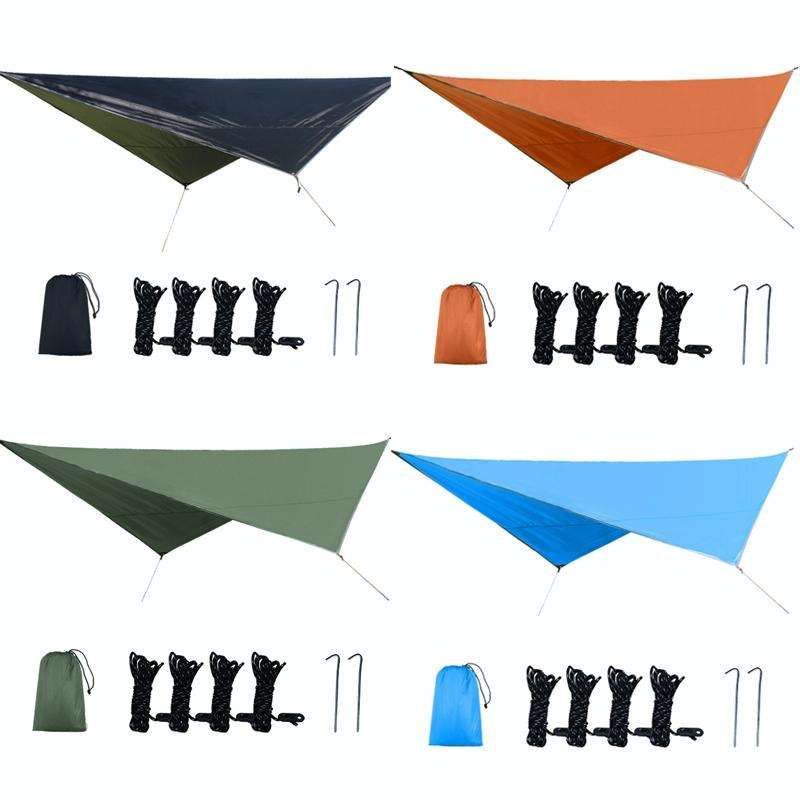 Outdoor Camping Supplies Multifunctional Camping Sunshade Waterproof And Moisture-Proof Mat Ultra...