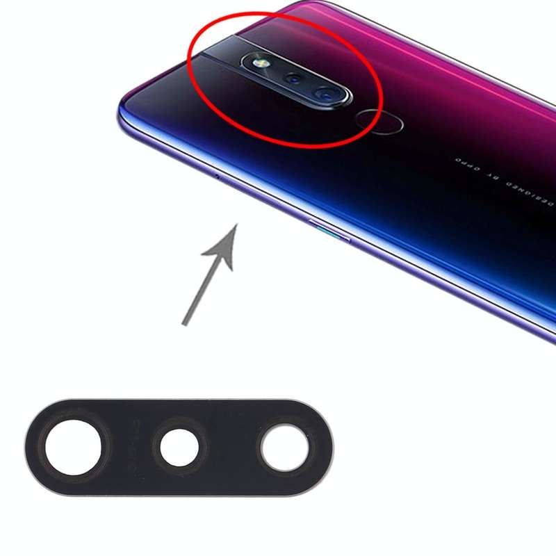 For OPPO F11 Pro 10pcs Back Camera Lens