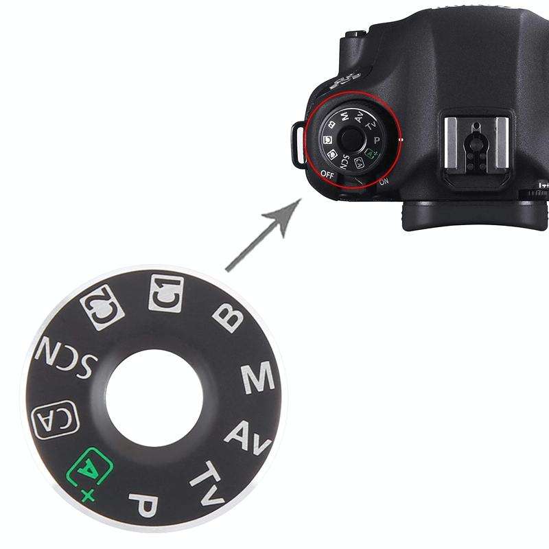 For Canon EOS 6D OEM Mode Dial Iron Pad