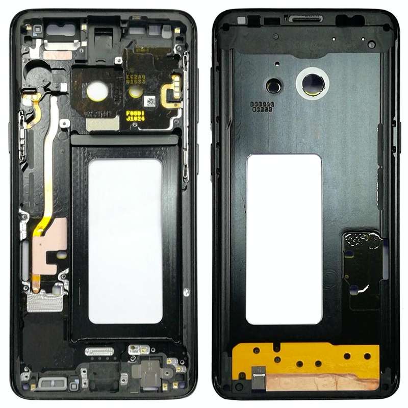 For Galaxy S9 G960F, G960F/DS, G960U, G960W, G9600  Middle Frame Bezel (Black)