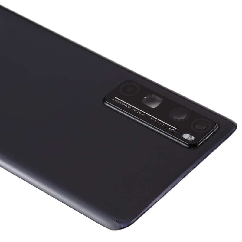 Original Battery Back Cover with Camera Lens Cover for Huawei Nova 7 Pro 5G(Black)