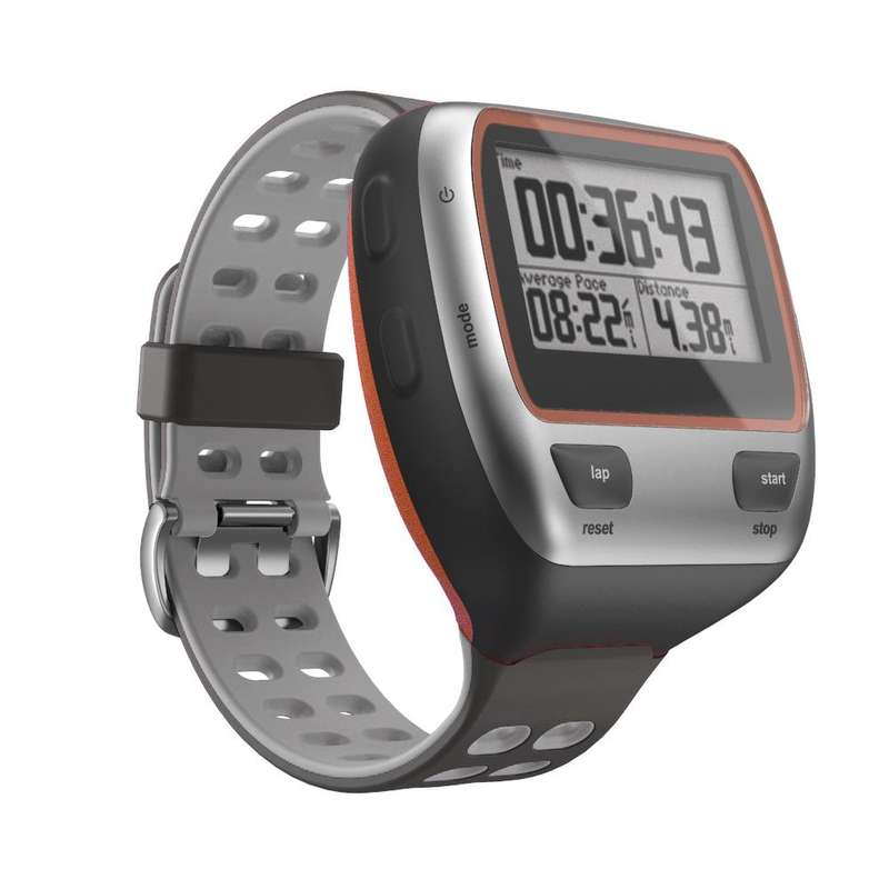 For Garmin Forerunner 310XT Two-color Silicone Watch Band(Grey Light Grey)