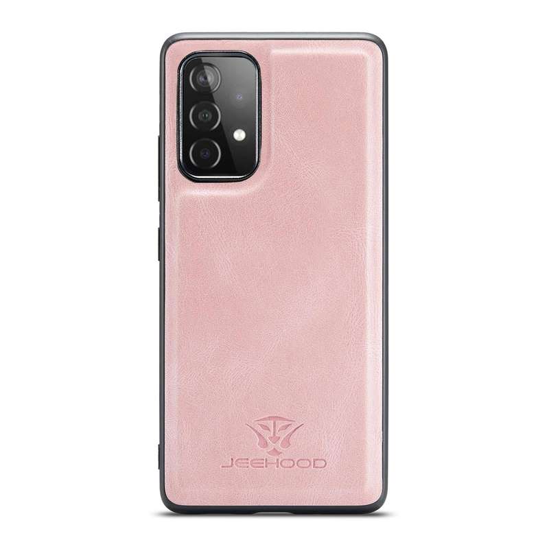 For Samsung Galaxy A33 5G JEEHOOD Retro Magnetic Detachable Phone Case with Wallet & Card Slot & ...