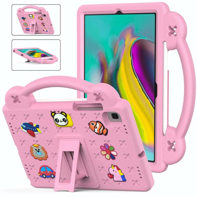 For Samsung Galaxy Tab S5e 10.5 2019 T720/T725 Handle Kickstand Children EVA Shockproof Tablet Ca...