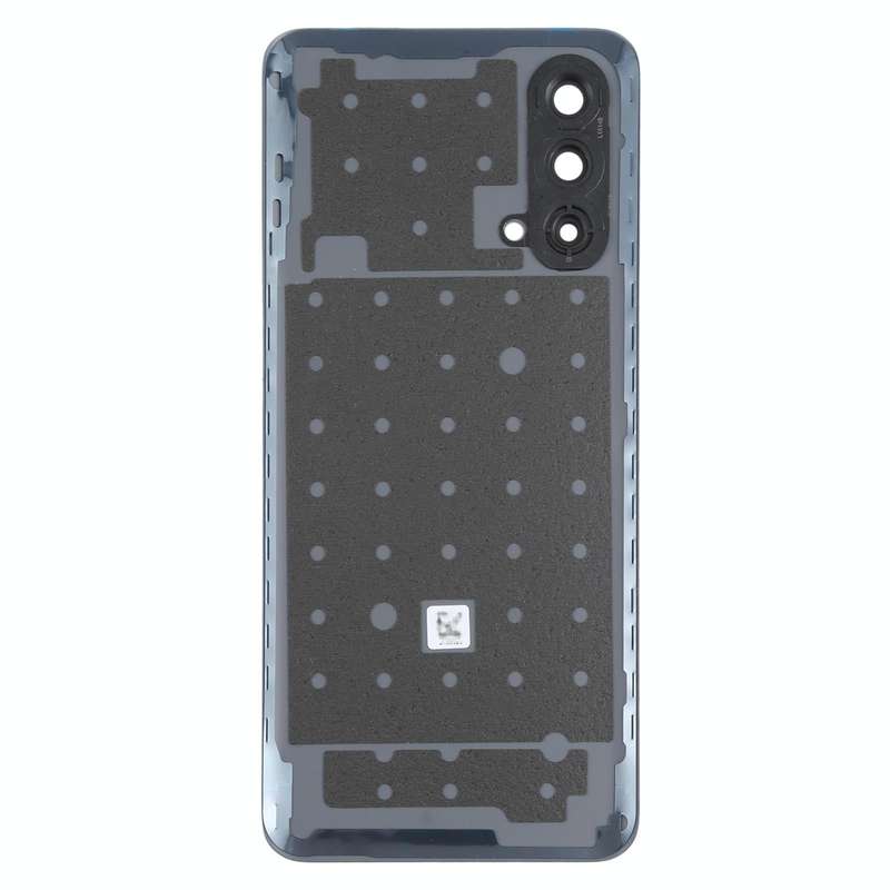For OnePlus Nord CE 5G Battery Back Cover with Camera Lens Cover (Black)