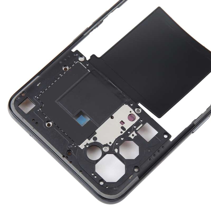 For OPPO Reno5 5G Original Middle Frame Bezel Plate (Black)