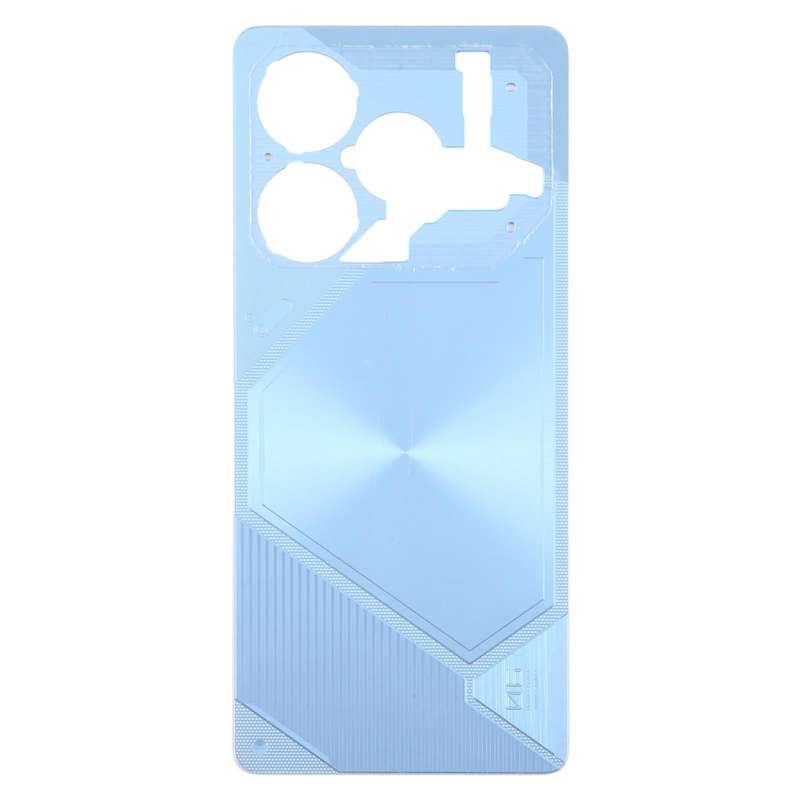 For Tecno Pova 6 Pro Original Battery Back Cover(Blue)