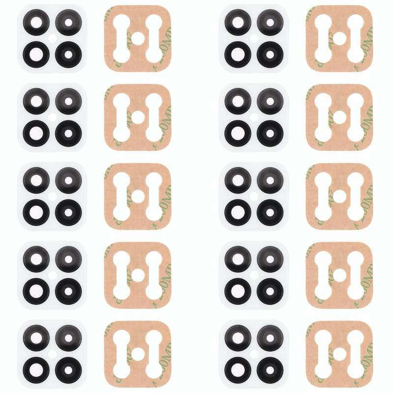For Huawei Nova 8 SE  10pcs Back Camera Lens (White)