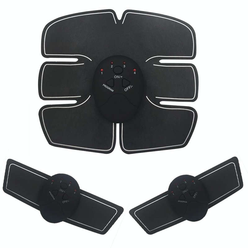 Intelligent Shaping System EMS Body Toning Electrode Kit Muscle Stimulator Home Fitness Training ...