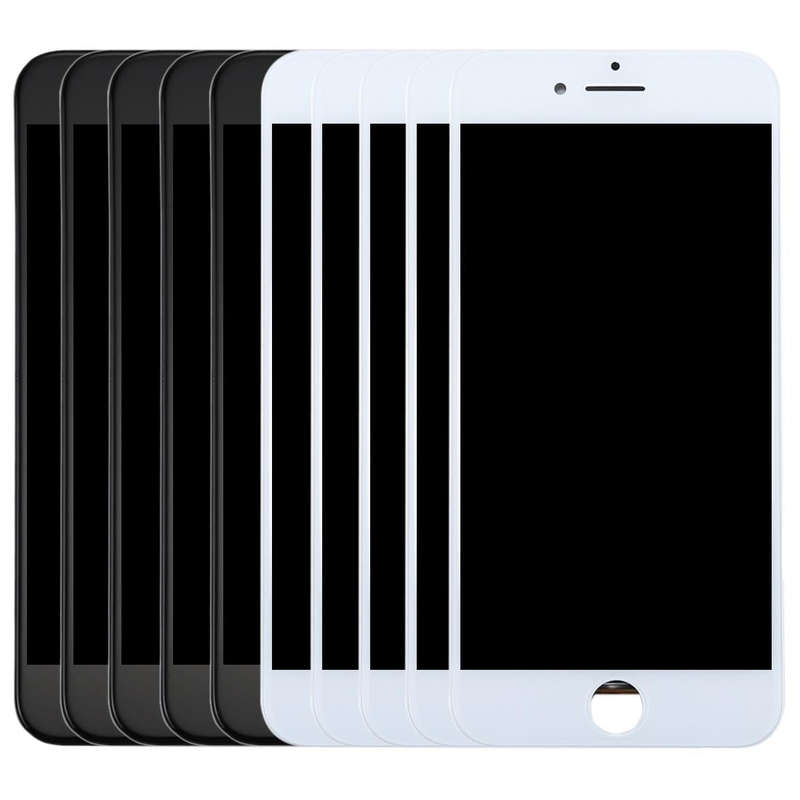 5 PCS Black + 5 PCS White TFT LCD Screen for iPhone 8 Plus with Digitizer Full Assembly