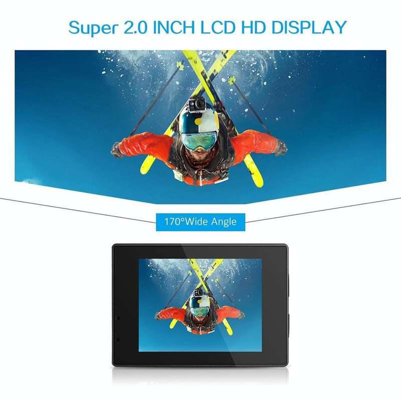 SJ4000 Full HD 1080P 2.0 inch LCD Sports Camcorder DV with Waterproof Case, Generalplus 6624, 30m...