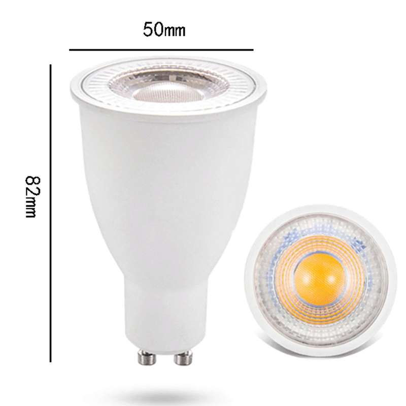 GU10 10W SMD 2835 16 LEDs 6000-6500K High Brightness No Flicker Lamp Cup Energy-saving Spotlight,...