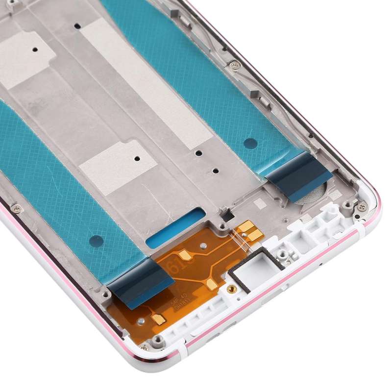 Front Housing LCD Frame Bezel Plate for Nokia 3.1 TA-1049 TA-1057 TA-1063 TA-1070 (White)