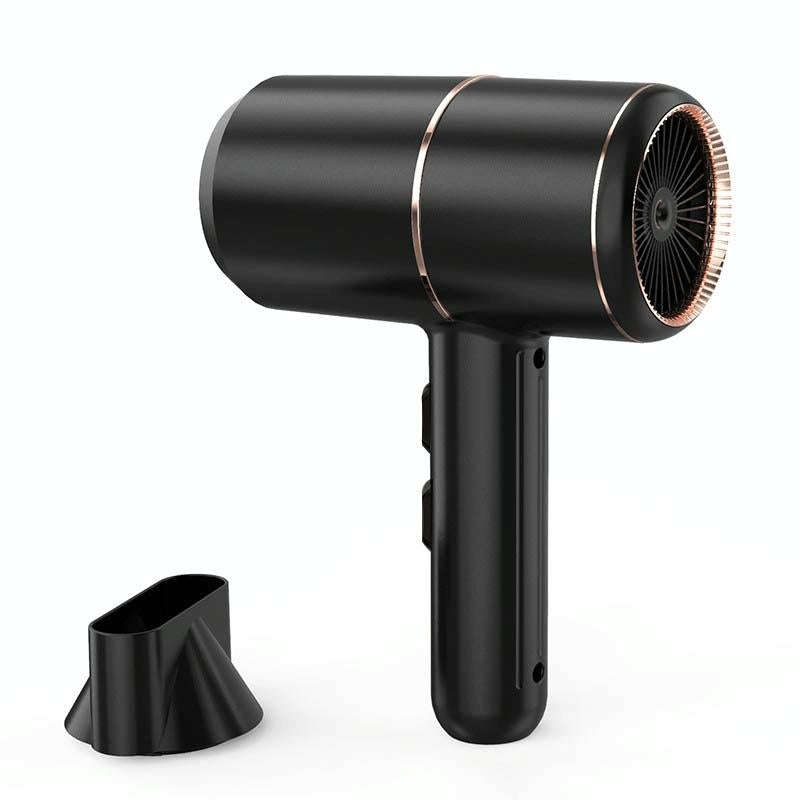 Home Dormitory Mute High-Power Hot And Cold Air Hair Dryer, 220V UK Plug(Black)
