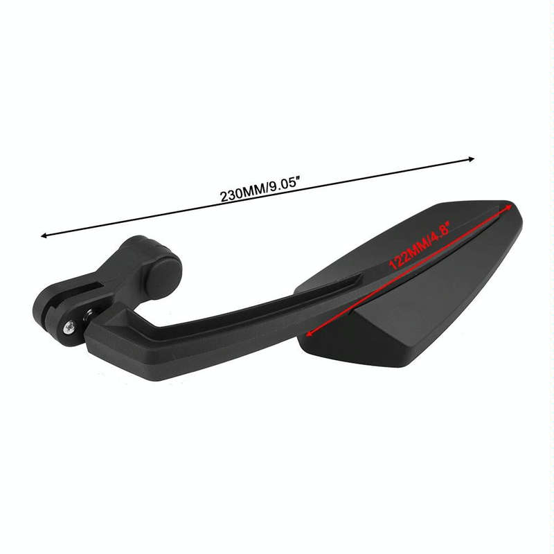 2 PCS Motorcycle Modified Rear View Mirror Set for Honda / Kawasaki / Suzuki / Yamaha