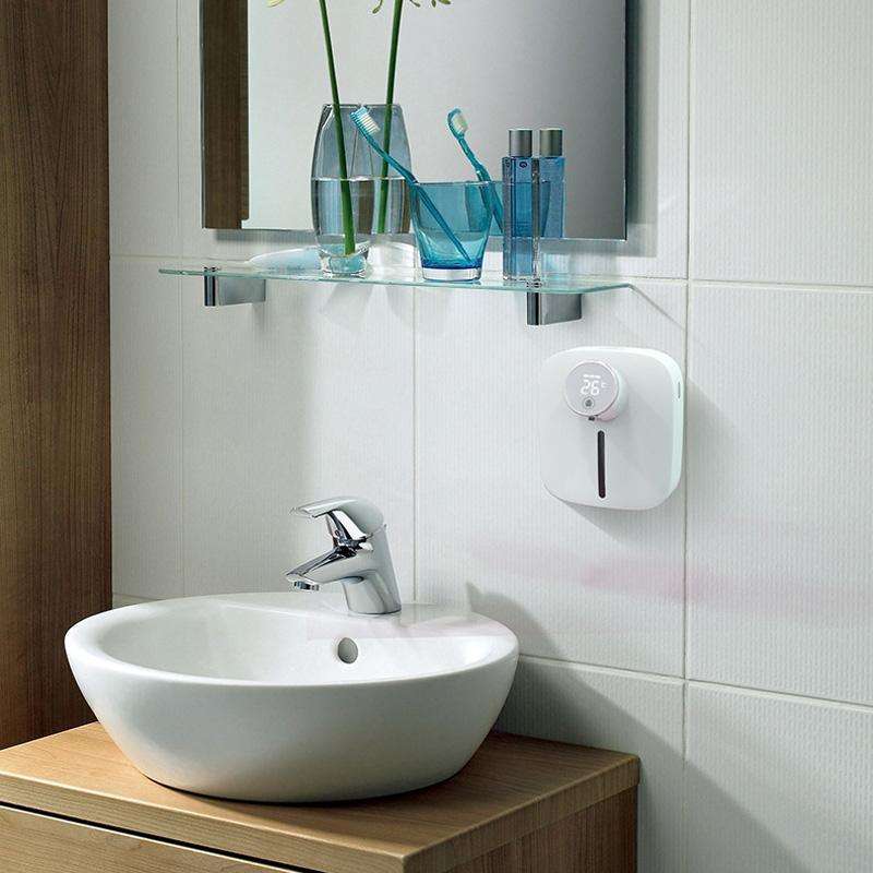 X101 Intelligent Automatic Sensor Soap Dispenser USB Rechargeable Wall-Mounted Foam Hand Washing ...