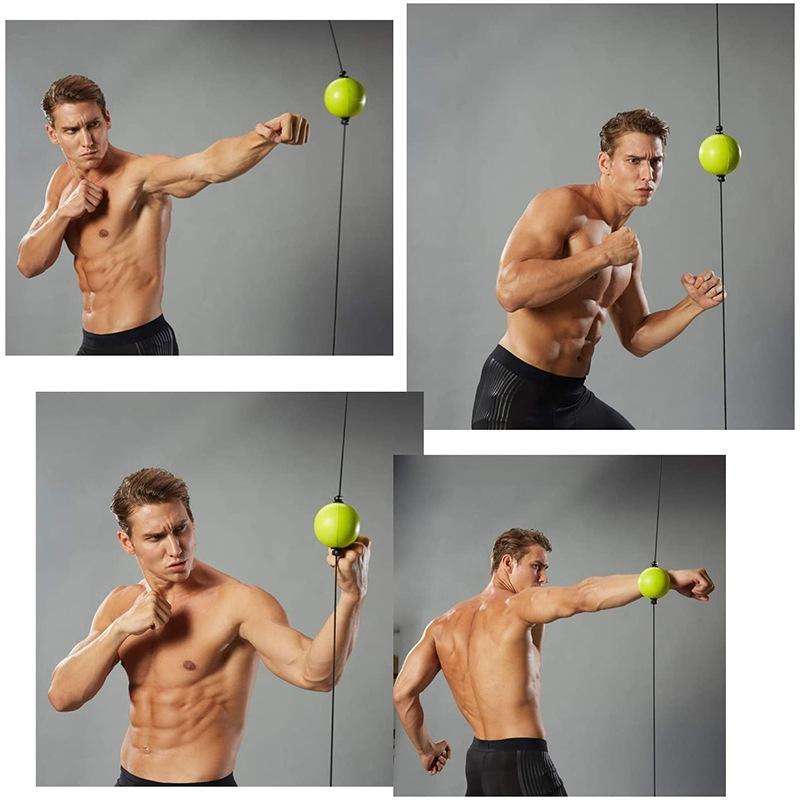Suction Cup Suspension Boxing Reflex Ball Suspension Fighting Ball Fitness Reaction Speed Decompr...