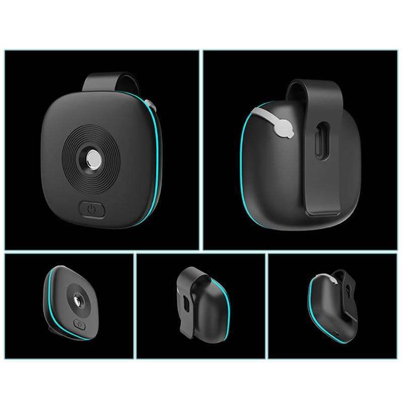 Outdoor Mosquito Repellent Ultrasonic Portable Spray Fragrance Mosquito Repellent(Black)