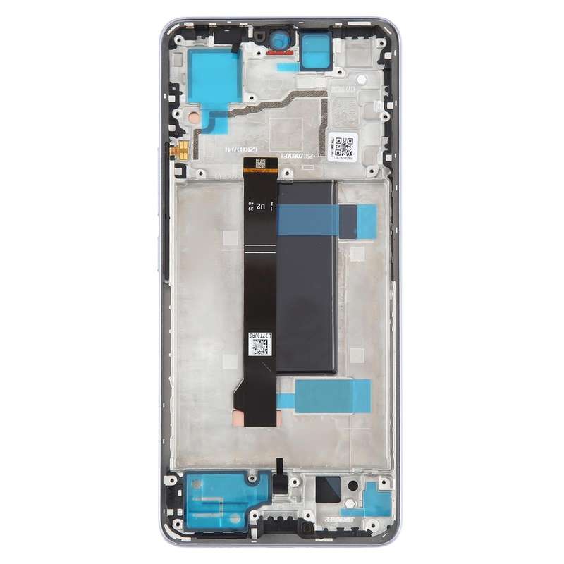 For Xiaomi Poco X6 Original AMOLED Material LCD Screen Digitizer Full Assembly with Frame (Purple)