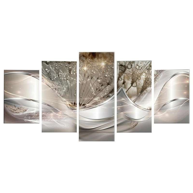 Sofa Background Wall Decorative Painting Hanging Paintings Frameless, Size: 30x80cm(Blue)