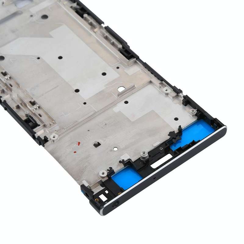 Front Housing LCD Frame Bezel Plate for Sony Xperia XA1 Ultra (Black)