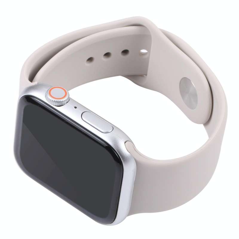 For Apple Watch SE 2022 44mm Black Screen Non-Working Fake Dummy Display Model (Starlight)