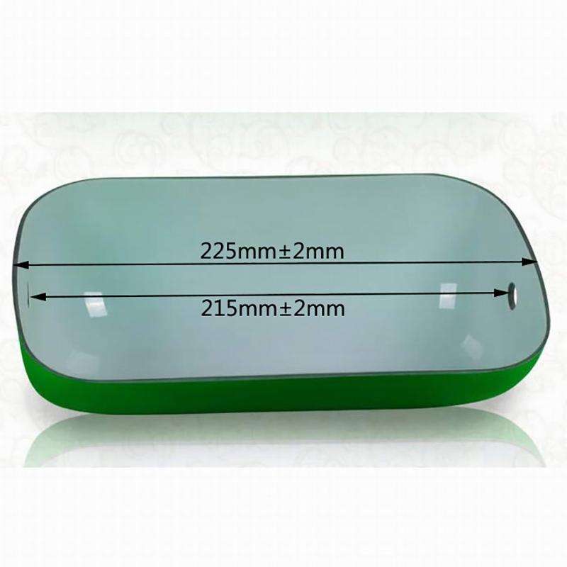 Retro Bankers Lamp Cover Accessories Glass Shade Lampshade(Green)