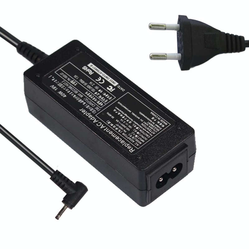 19V 2.1A 40W 2.5x0.7mm Power Supply Adapter Charger for Asus N17908 / V85 / R33030 / EXA0901 / XH...