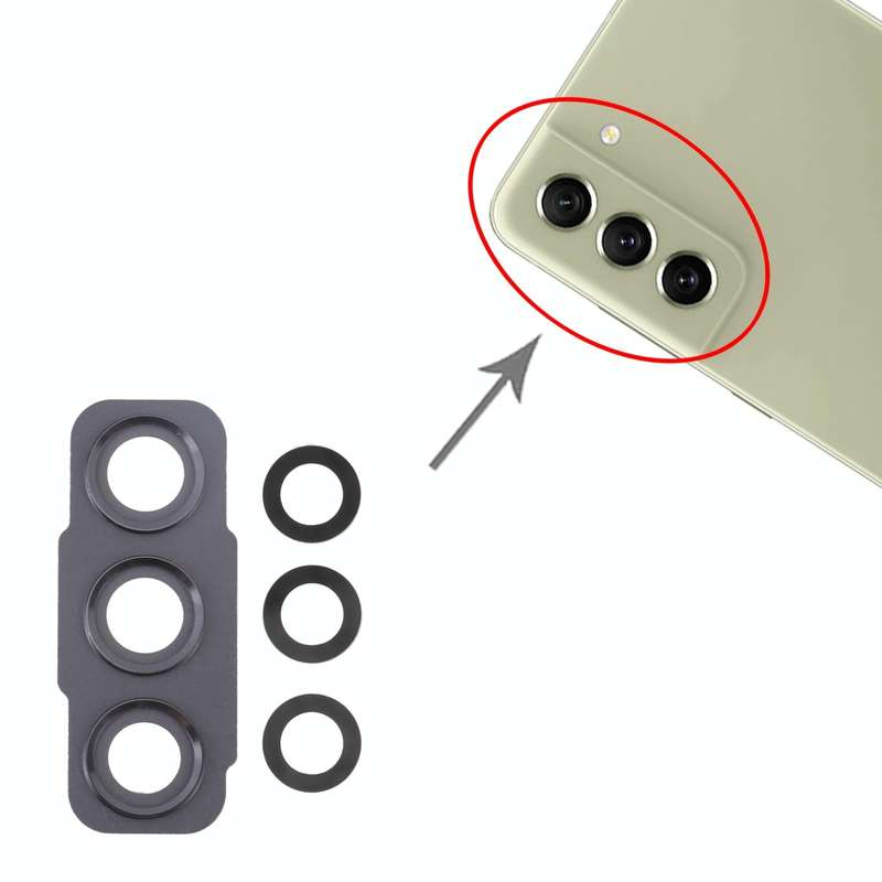 For Samsung Galaxy S21 FE 5G SM-G990B 10pcs Camera Lens Cover