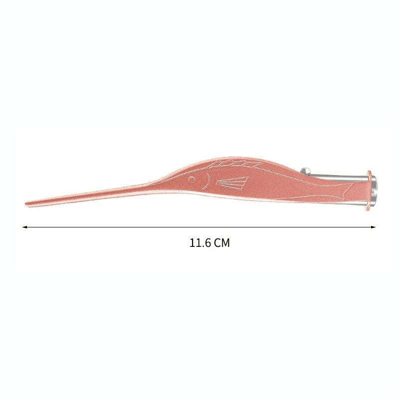 3 PCS Visible Light Ear Spoon Tool Tweezers(Random Color Delivery)