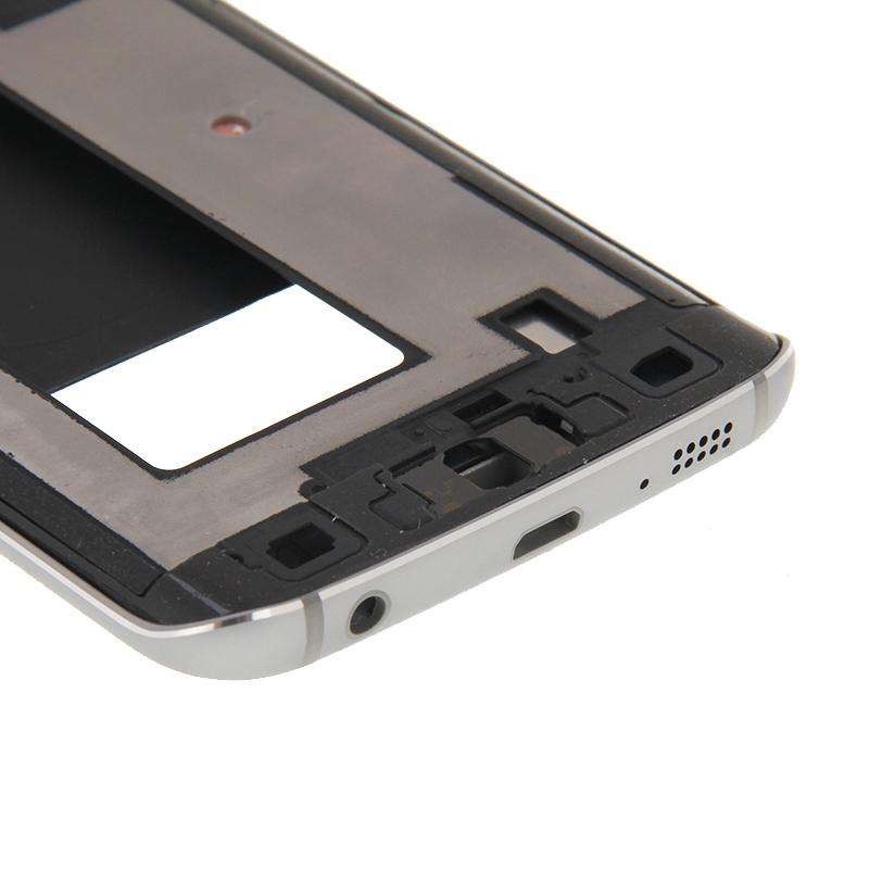 For Galaxy S6 Edge / G925 Full Housing Cover (Front Housing LCD Frame Bezel Plate + Back Plate Ho...