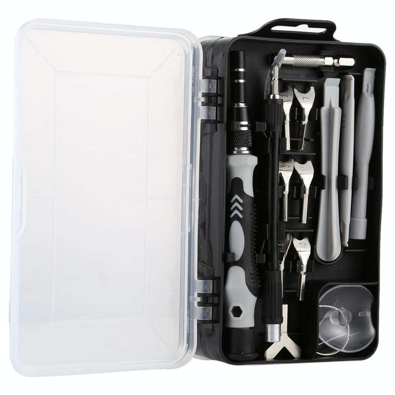 135 in 1 DIY Mobile Phone Disassembly Tool Clock Repair Multi-function Tool Screwdriver Set(Black...
