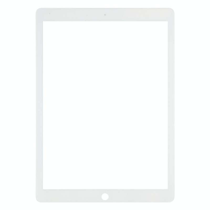 For iPad Pro 12.9 2015 Front Screen Outer Glass Lens with OCA Optically Clear Adhesive(White)
