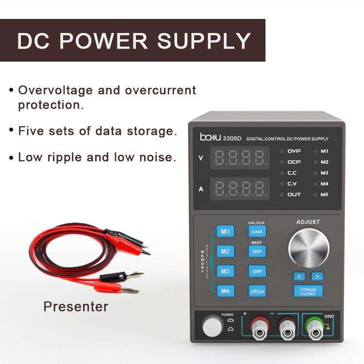BAKU BA-3305D 5A/30V CNC DC High Power Supply(EU Plug)