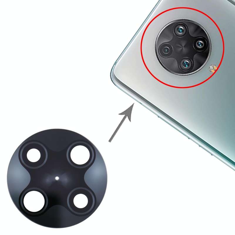 10 PCS Back Camera Lens for Xiaomi Redmi K30 Ultra / M2006J10C
