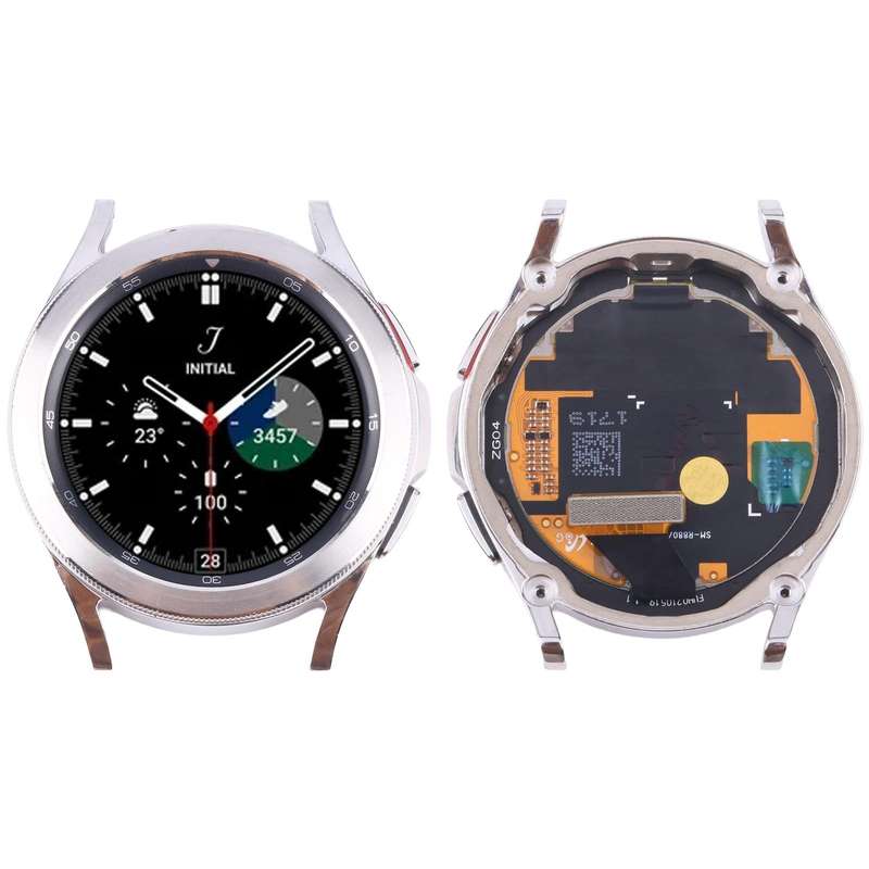 Original LCD Screen Digitizer Full Assembly with Frame for Samsung Galaxy Watch4 Classic 42mm SM-...
