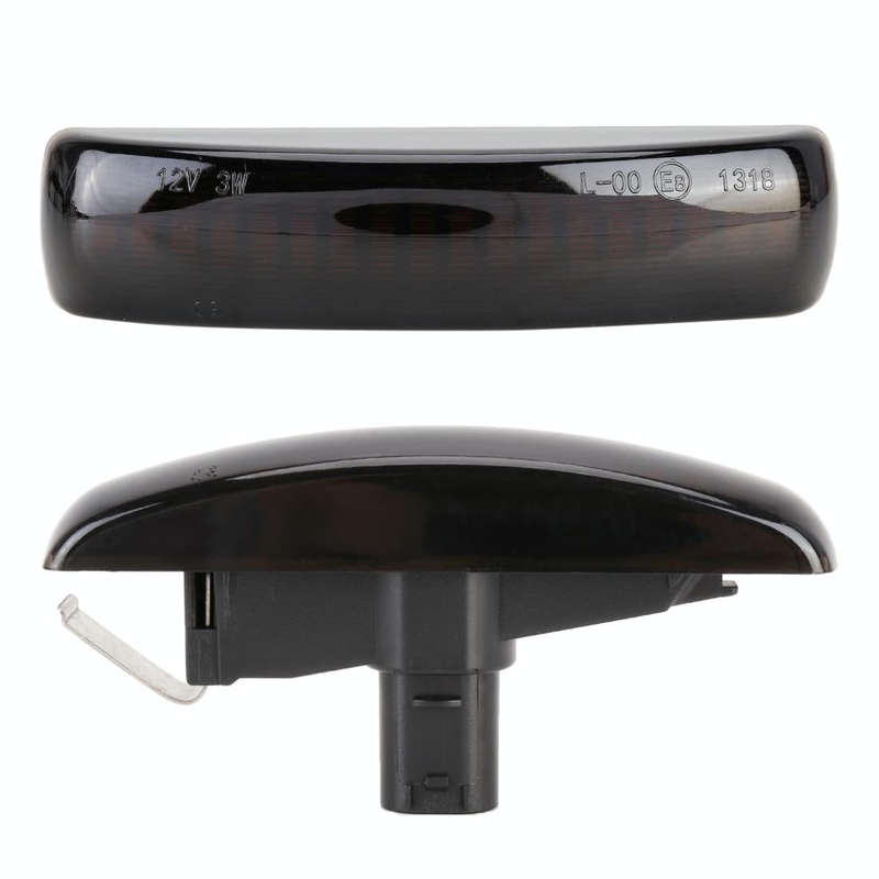 2 PCS DC12V / 3W Car LED Dynamic Blinker Side Lights Flowing Water Turn Signal Light for Land Rov...
