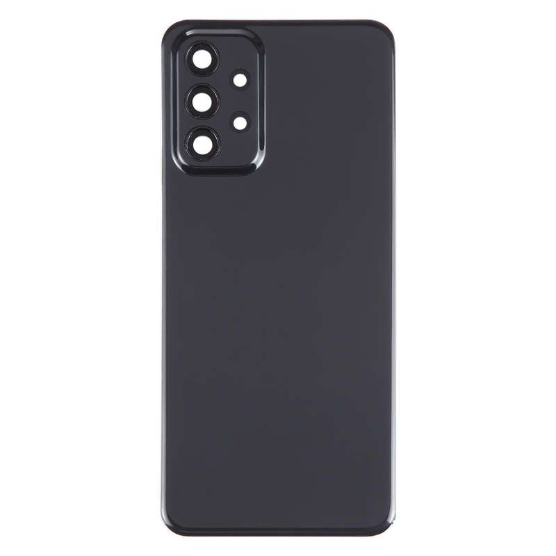 For Samsung Galaxy A23 5G SM-A236A Original Battery Back Cover with Camera Lens Cover(Black)